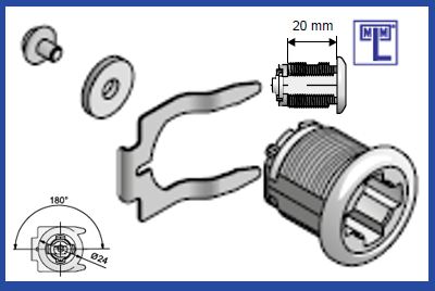 DELETE MLM Schloss Typ 312 P2 - GL20 / rs