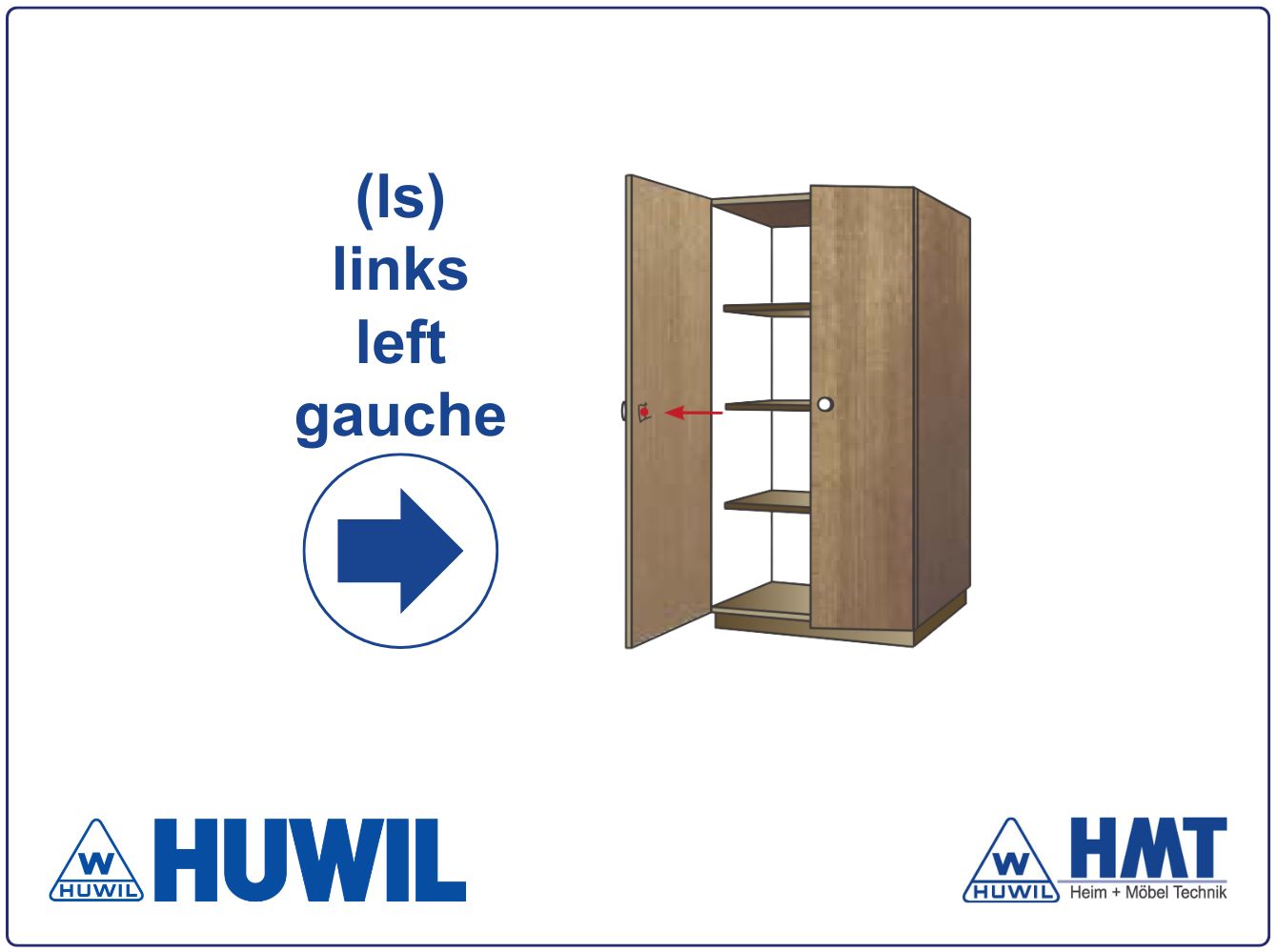 HUWIL Schloss Typ 0002 [B] - D15 / ls