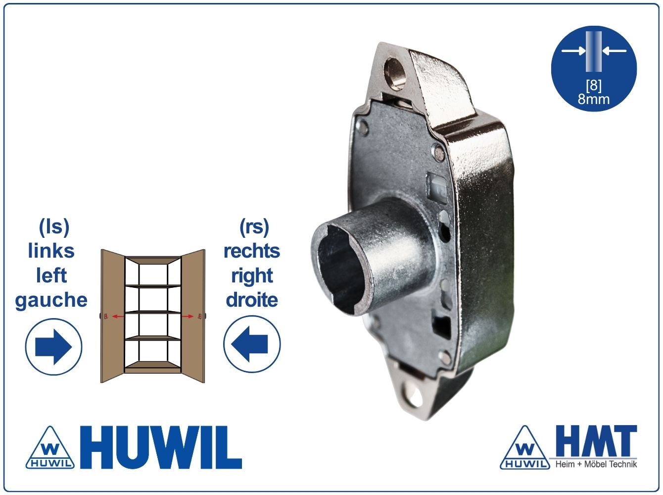 HUWIL Schloss [6] Typ 0248 [VK] - OM / rs + ls