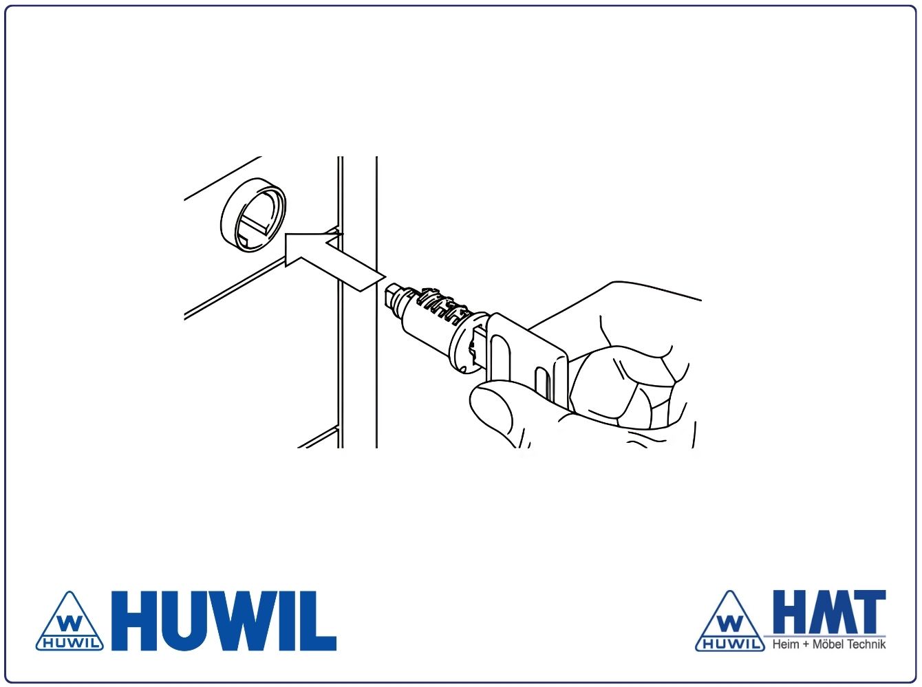 HUWIL Zylinderkern VCS18 [SK: H-3] GL: 3001 bis 3040 & 3131