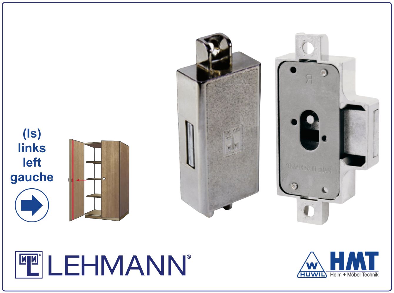 MLM Schloss Typ 700 [N] für Bartschlüssel - D25 / ls