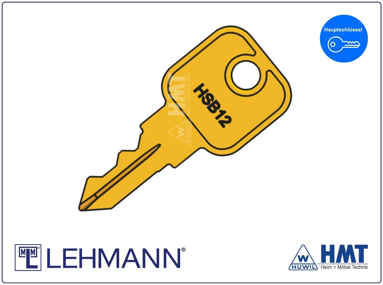 MLM Hauptschlüssel HSB 12