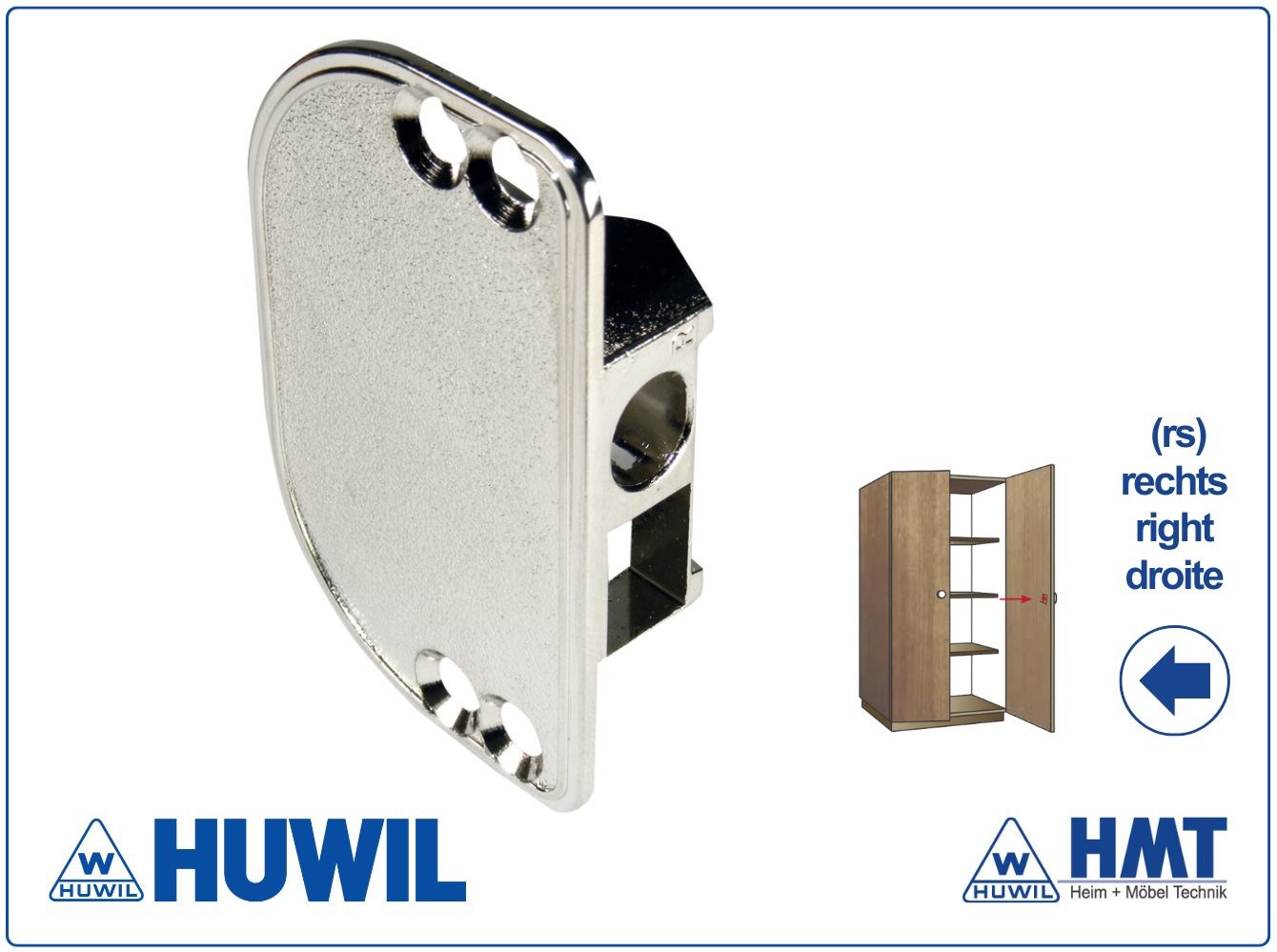 HUWIL Schließblech Typ 1146 / rs