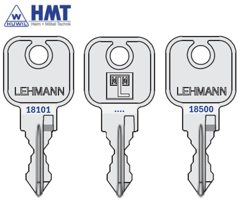 DELETE MLM Wendeschlüssel Typ B1 - Schließung 18101 - 18500