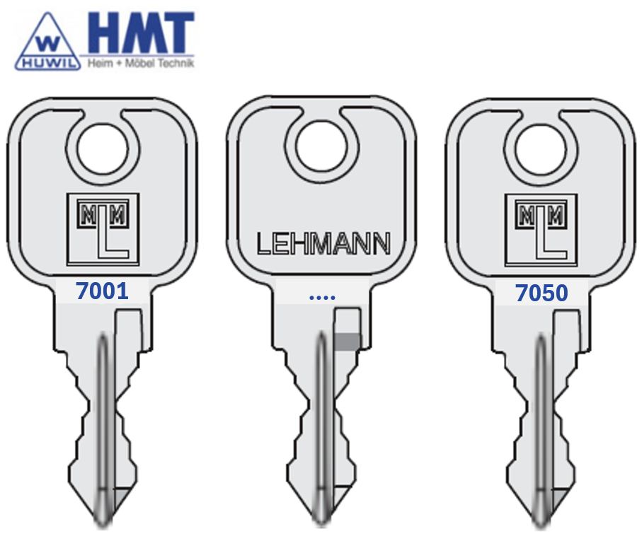 MLM Wendeschlüssel Typ B1 [7001 - 7050]