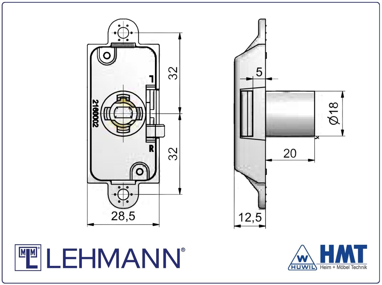 MLM Schloss Typ 550 P2 - D30 / rs + ls