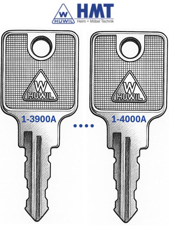 HUWIL Wendeschlüssel Typ 1550 - (3900 bis 4000)
