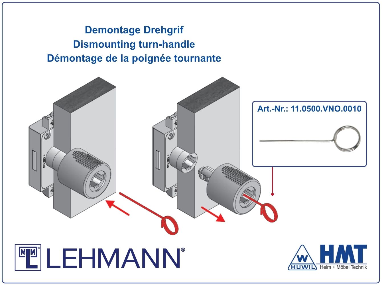 MLM Knopf Typ 44.2 P2 / P4 - rs