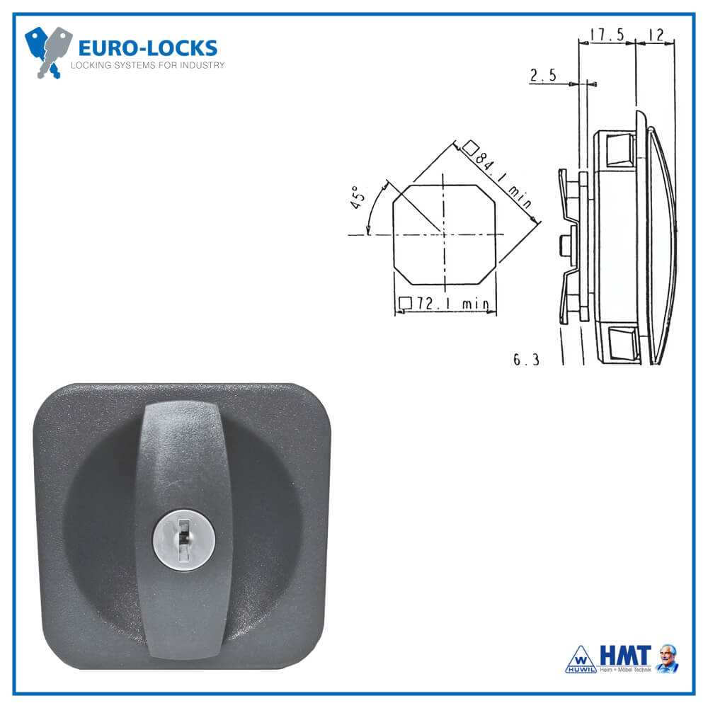 EURO-LOCKS Griff Typ C085 - VS