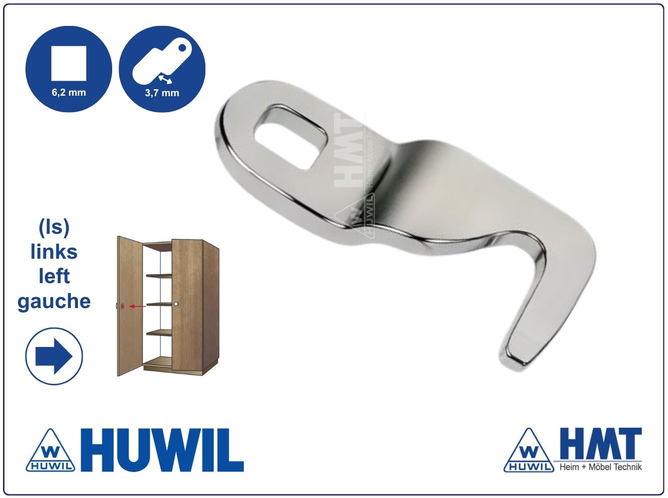 HUWIL Riegel Typ 827.027 - ls