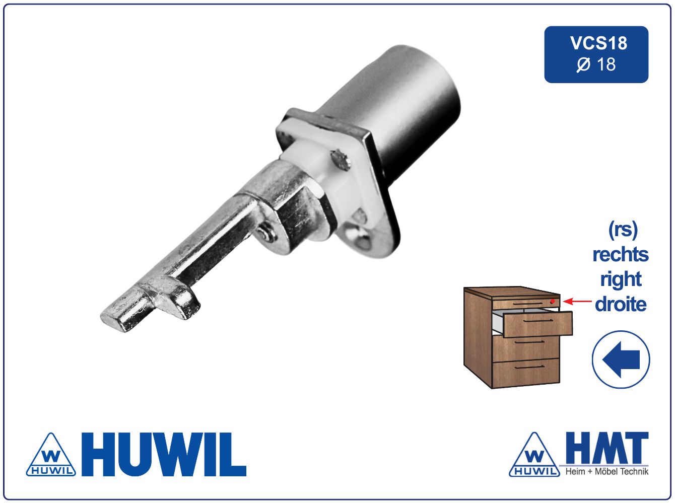 HUWIL SVS3 Schloss Typ 952.03 VCS18 - [E39] / rs