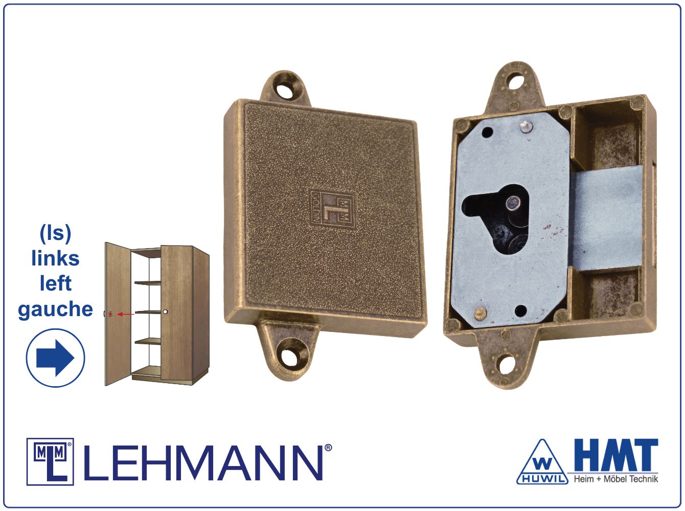 MLM Schloss Typ 530 [B] für Bartschlüssel - D30 / ls