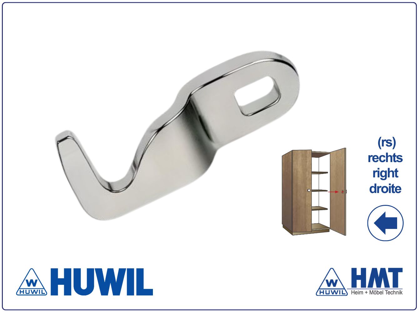 DELETE HUWIL Riegel Typ 827.027 - rs