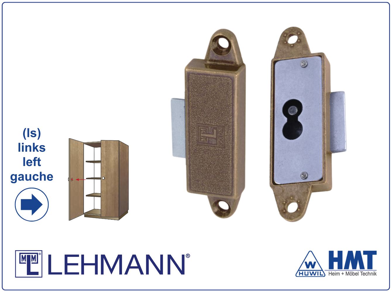 MLM Schloss Typ 530 [B] für Bartschlüssel - D12 / ls