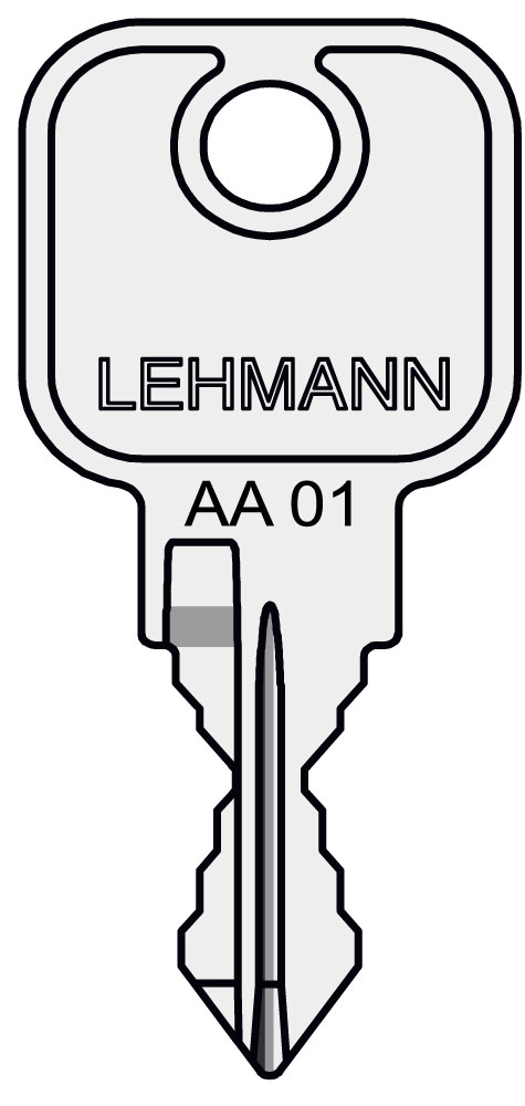 DELETE MLM Notschlüssel Dial Lock / Z0001