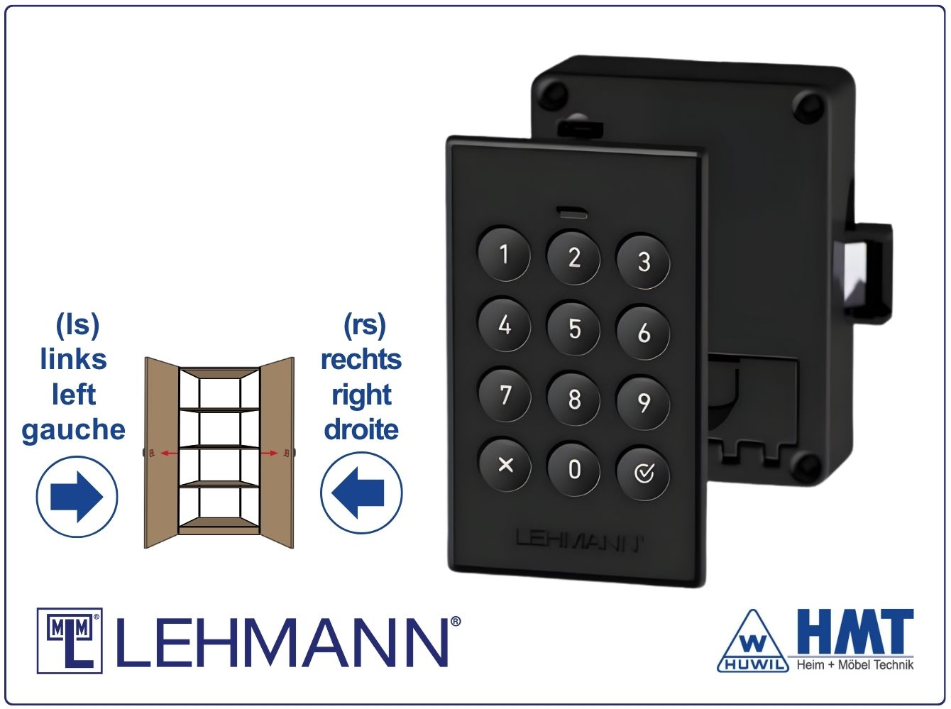 MLM E-Schloss Typ M410 TA03 PRO - free code / fix code MLM E-Schloss Typ M410 TA03 PRO - free code / fix code