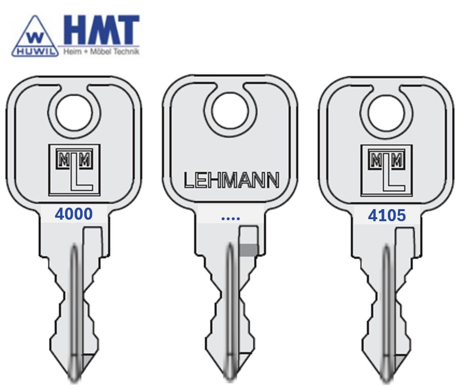 DELETE MLM Wendeschlüssel Typ B1 - Schließung 4000