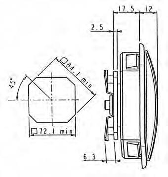 DELETE EURO-LOCKS Griff Typ C085 - VS
