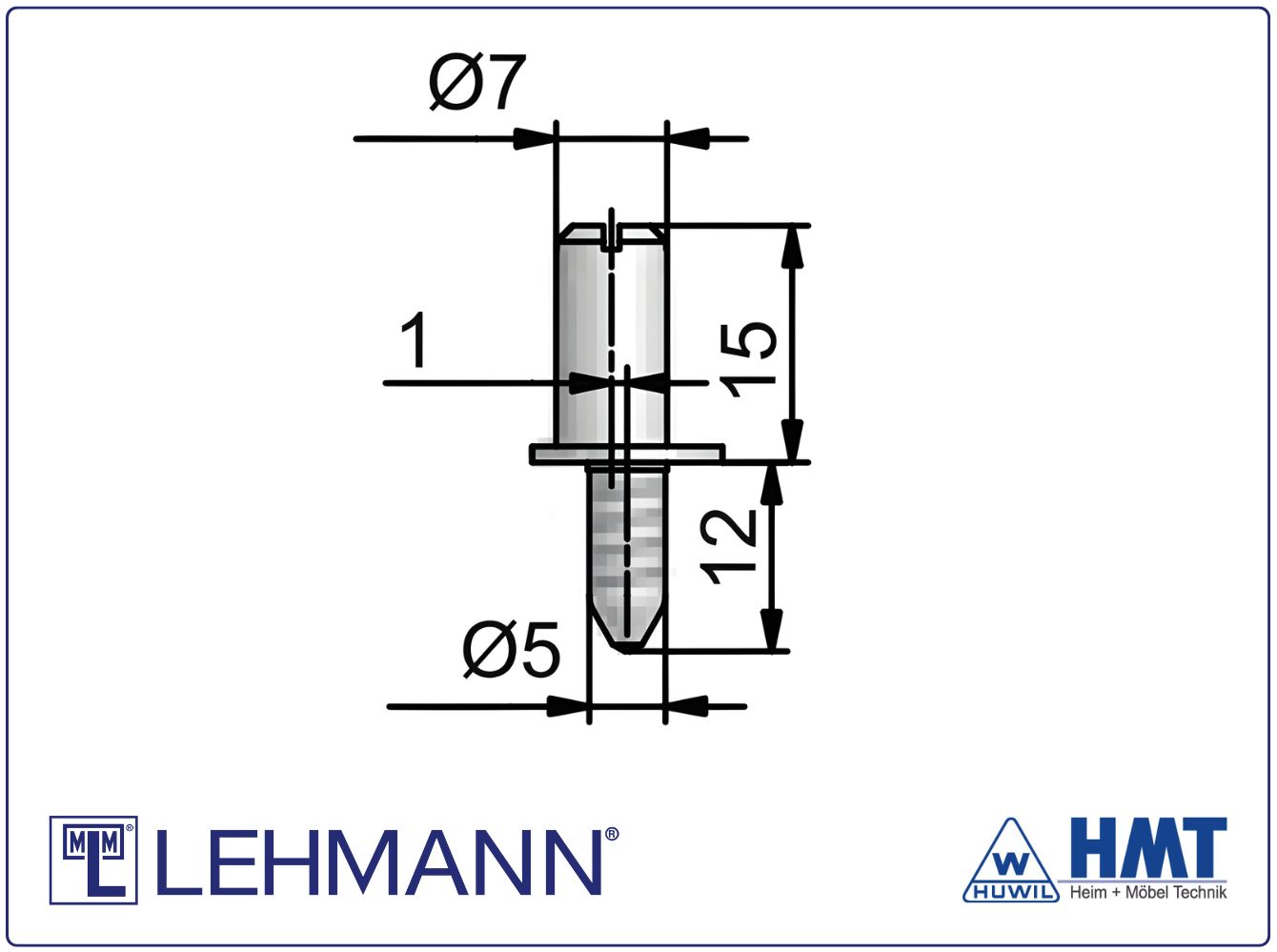 MLM Anschlagstift Typ 058 MLM Anschlagstift Typ 058