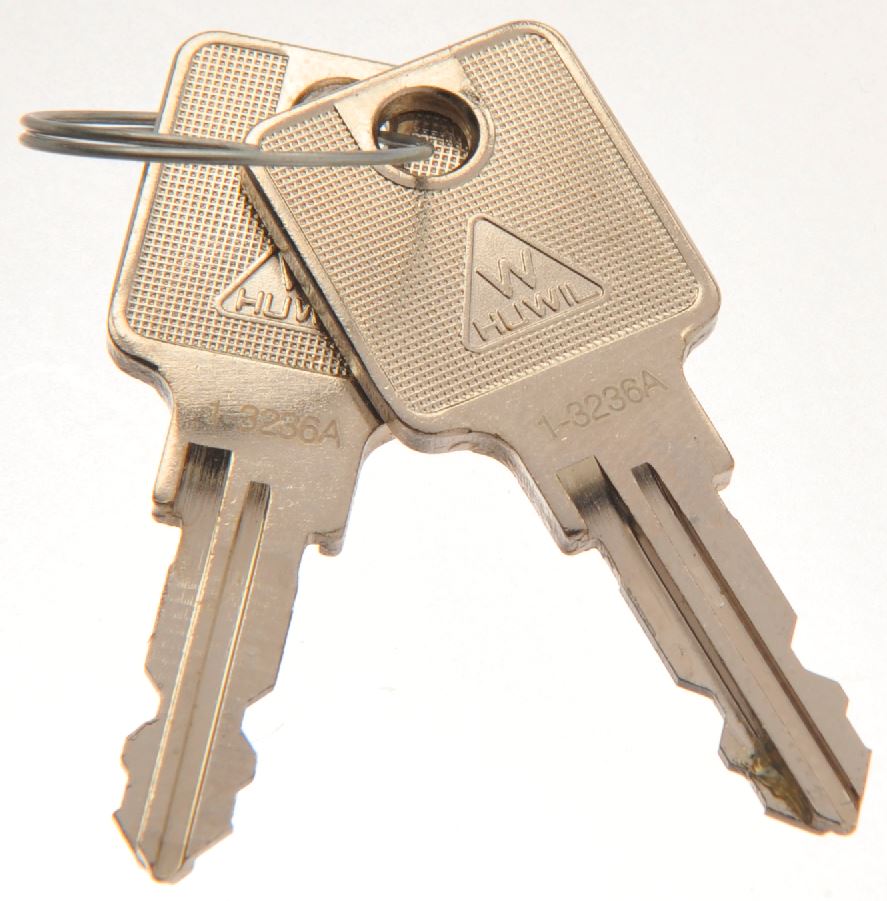 HUWIL Schlüssel Typ 1550 [SK: H-3A0S] - 0A bis 0S