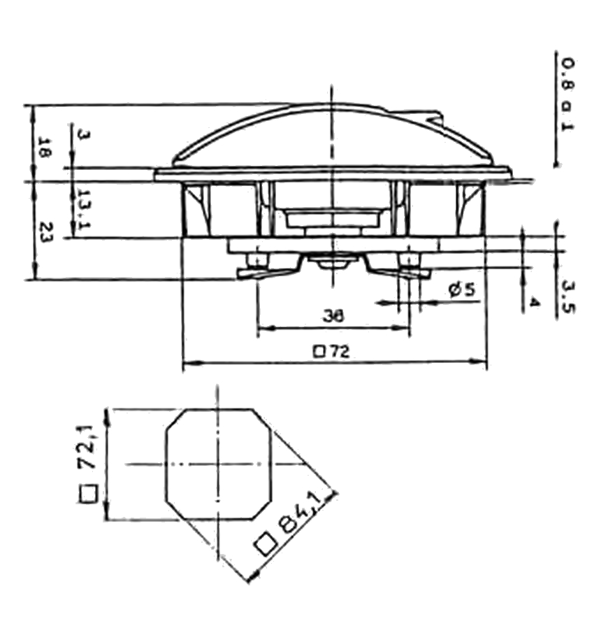 RONIS Schloss Typ 23500 [R-Rb] - VS