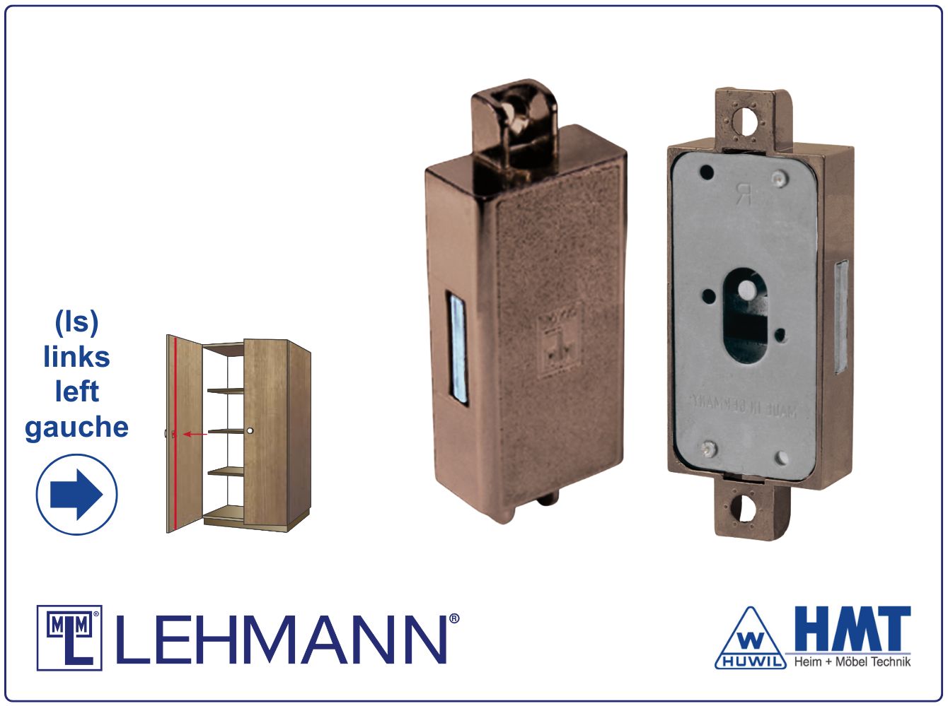 MLM Schloss Typ 700 [B] für Bartschlüssel - D15 / ls