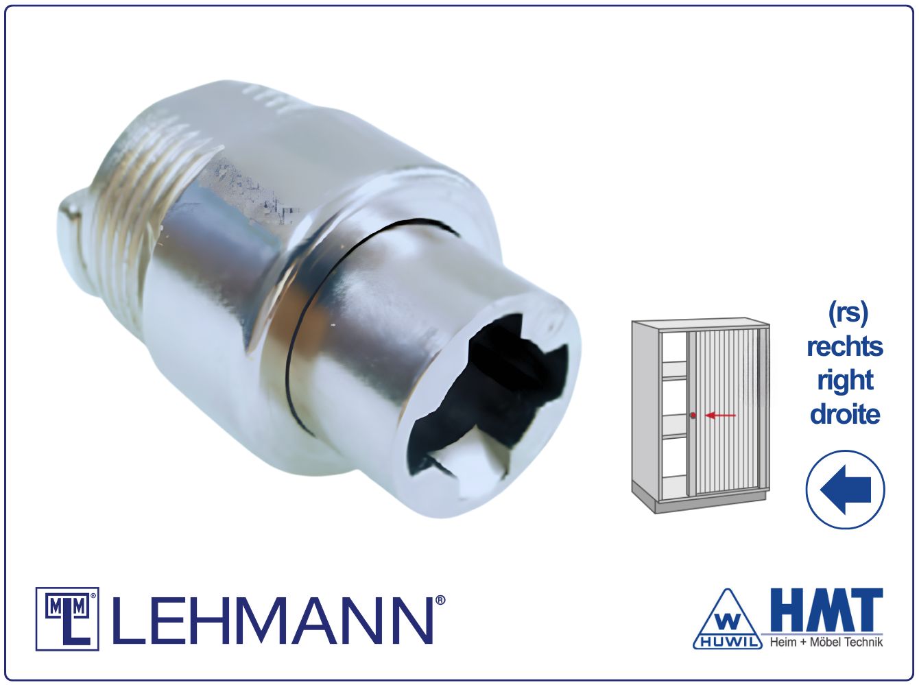MLM Schloss Typ 512 P2 Ø18mm MLM Schloss Typ 512 P2 Ø18mm